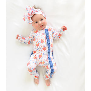 Dixie Chicken RUFFLE ZIP - Gigi and Max