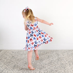 Eleanor Bows TANK TWIRL DRESS - Gigi and Max