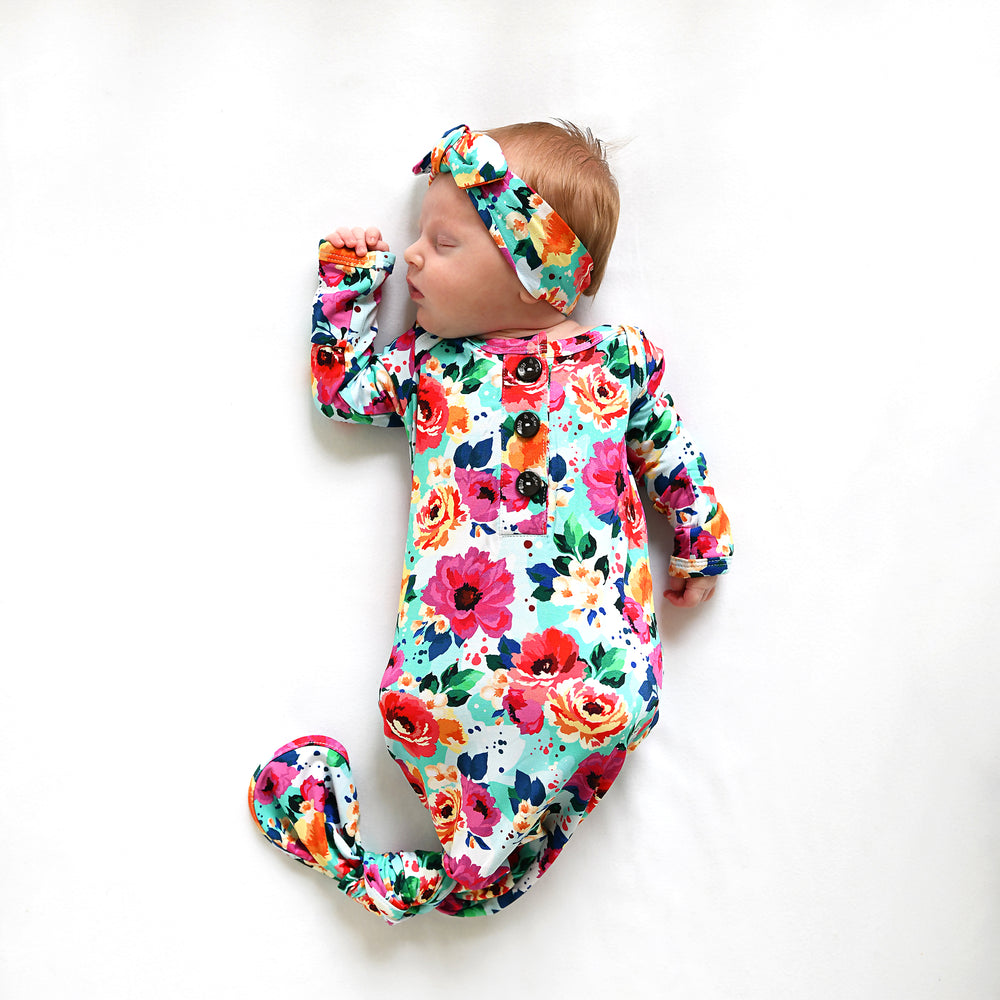 Maggie Floral GOWN - Gigi and Max