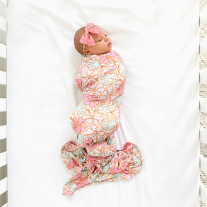 Arielle Shells SWADDLE - Gigi and Max