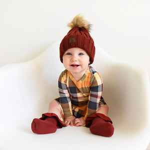 Brick POM BEANIE - Gigi and Max