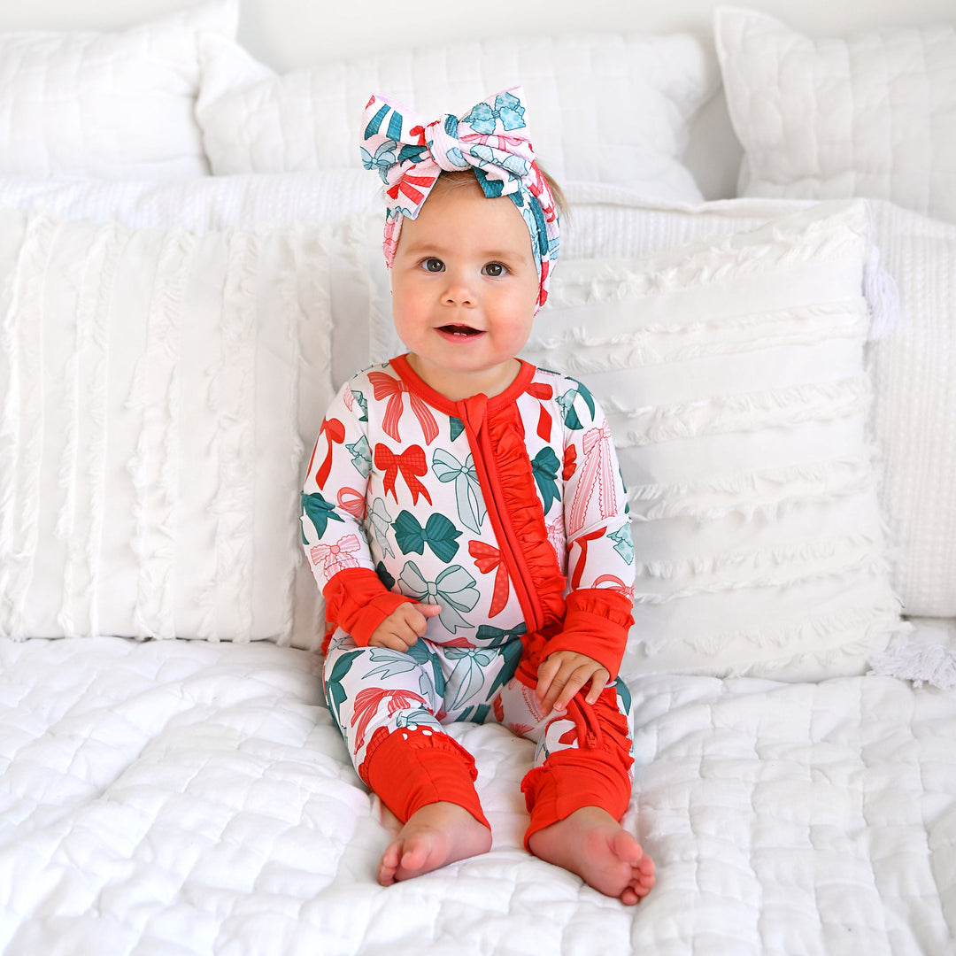 Belle Bows RUFFLE ZIP - Gigi and Max