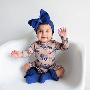 Navy HEADWRAP - Gigi and Max