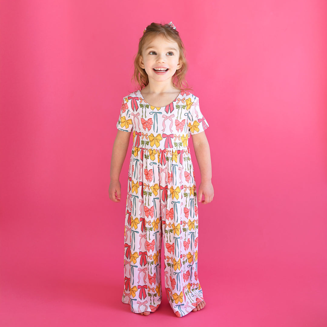 Eliza WIDE LEG ROMPER - Gigi and Max