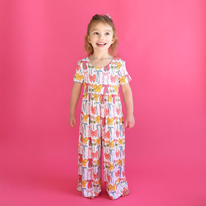 Eliza WIDE LEG ROMPER - Gigi and Max