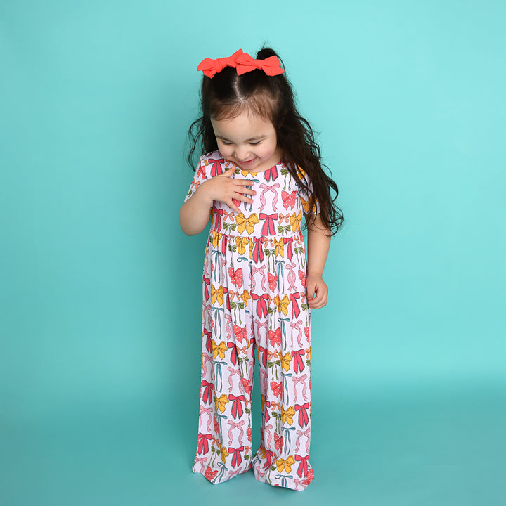 Eliza WIDE LEG ROMPER - Gigi and Max