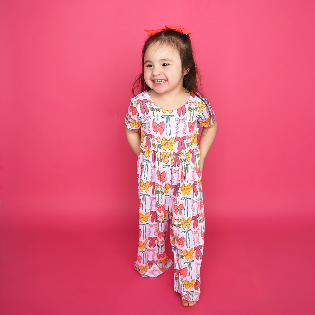 Eliza WIDE LEG ROMPER - Gigi and Max