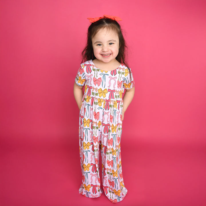 Eliza WIDE LEG ROMPER - Gigi and Max