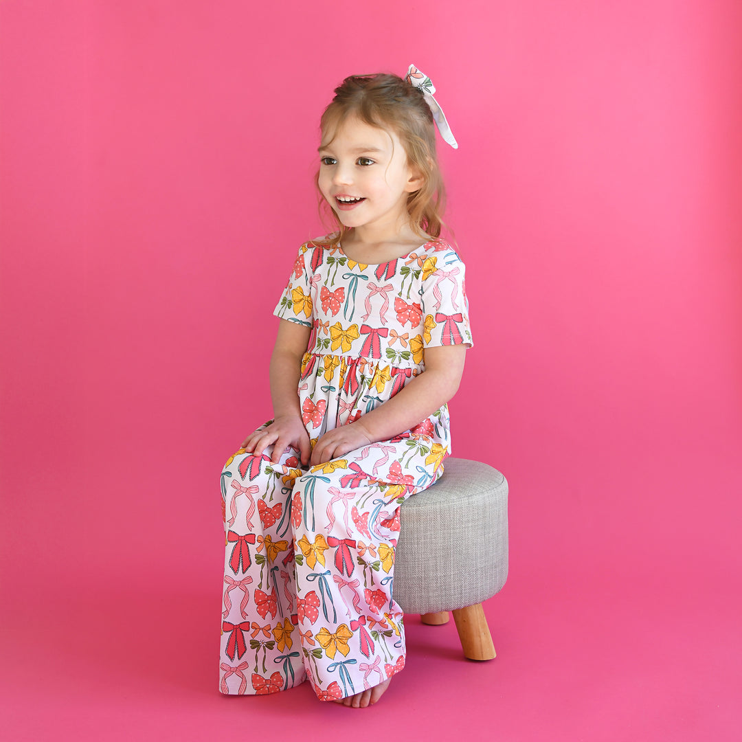 Eliza WIDE LEG ROMPER - Gigi and Max