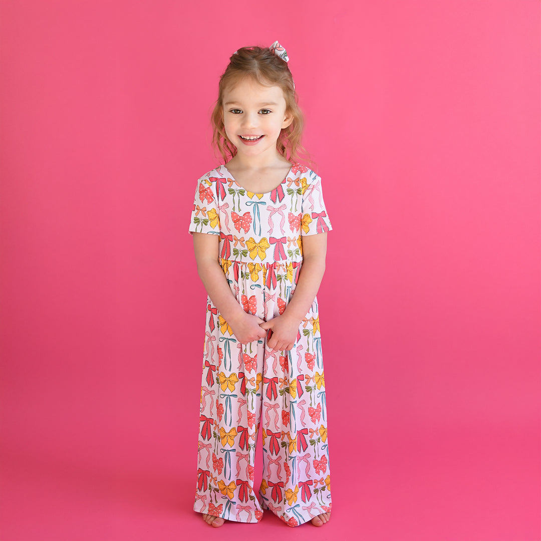 Eliza WIDE LEG ROMPER - Gigi and Max