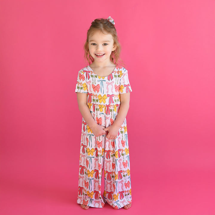 Eliza WIDE LEG ROMPER - Gigi and Max