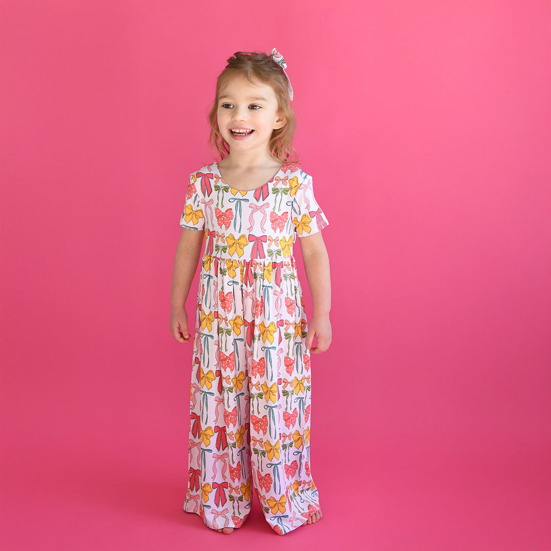 Eliza WIDE LEG ROMPER - Gigi and Max