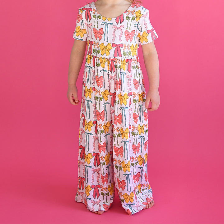 Eliza WIDE LEG ROMPER - Gigi and Max