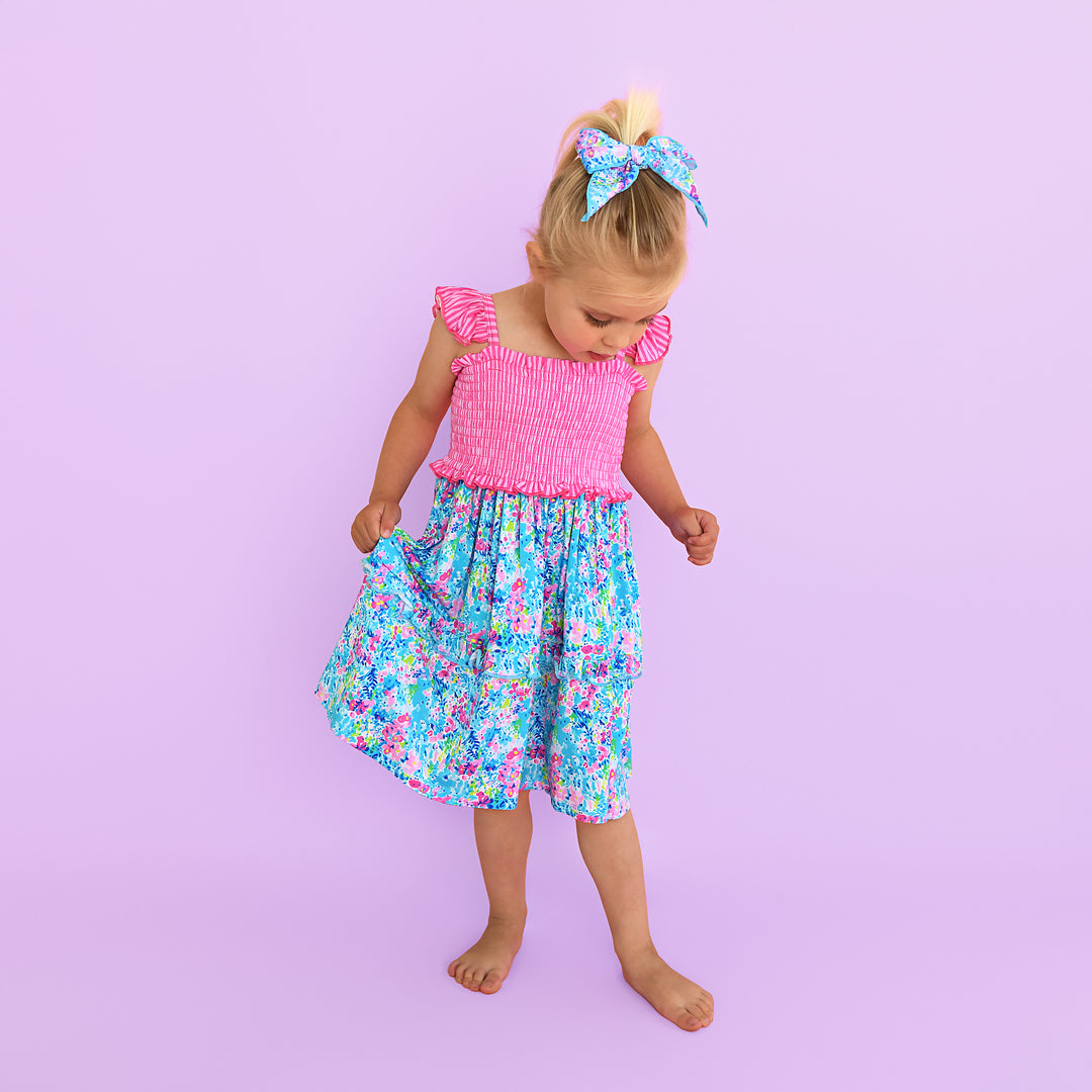 Ella SMOCKED DRESS - Gigi and Max