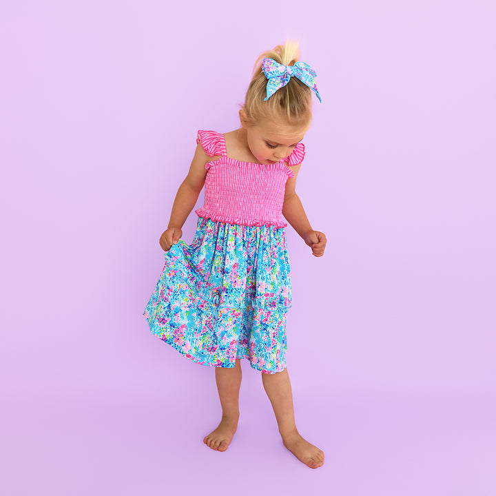 Ella SMOCKED DRESS - Gigi and Max