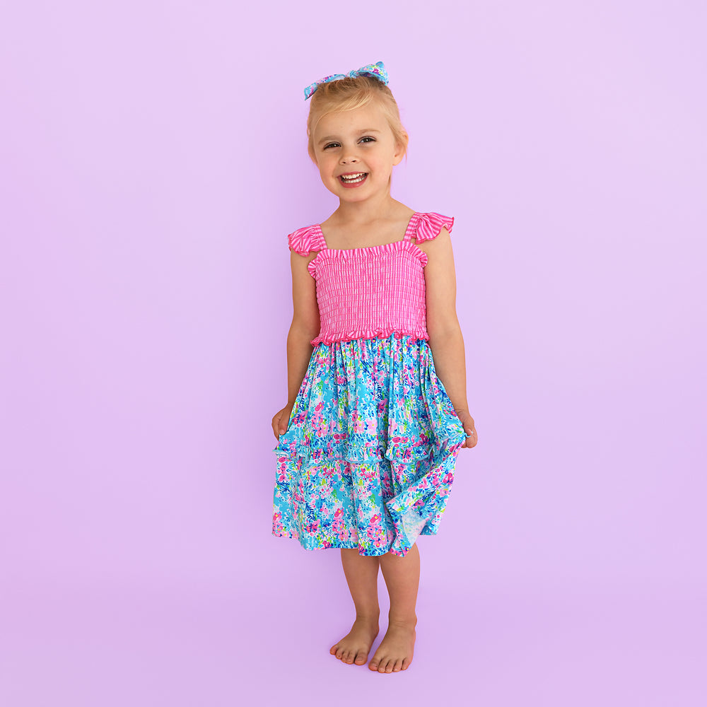 Ella SMOCKED DRESS - Gigi and Max