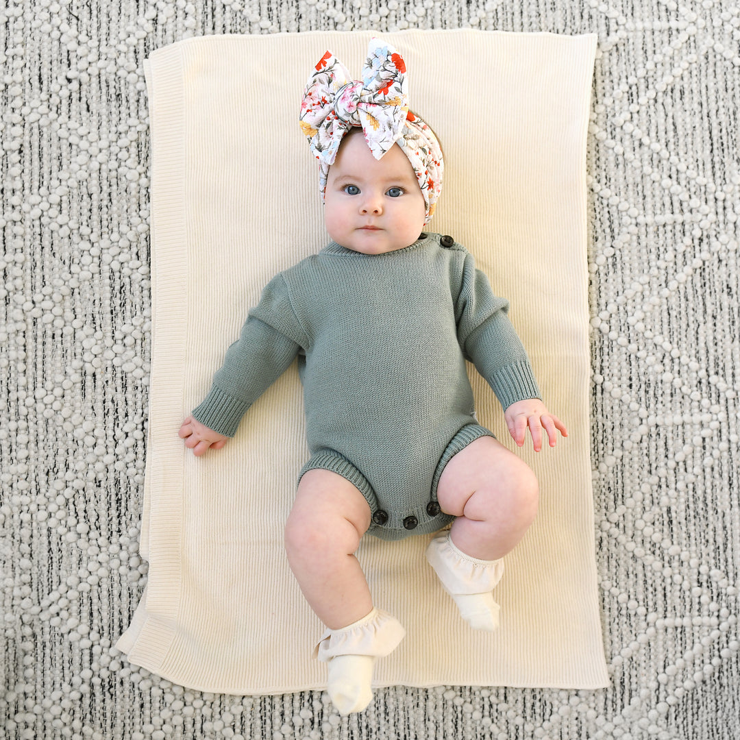 Eucalyptus KNIT BUBBLE - Gigi and Max