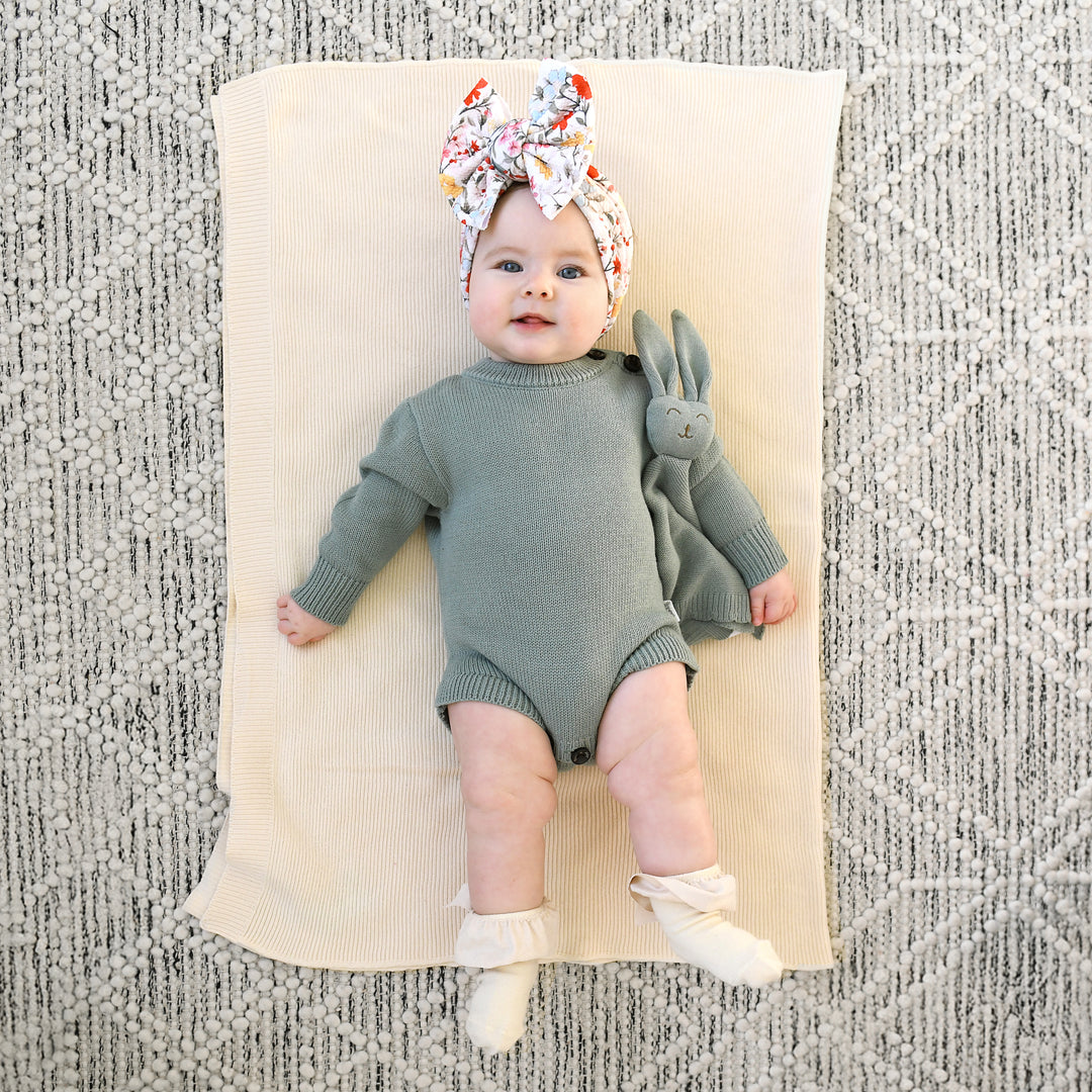 Eucalyptus KNIT BUBBLE - Gigi and Max