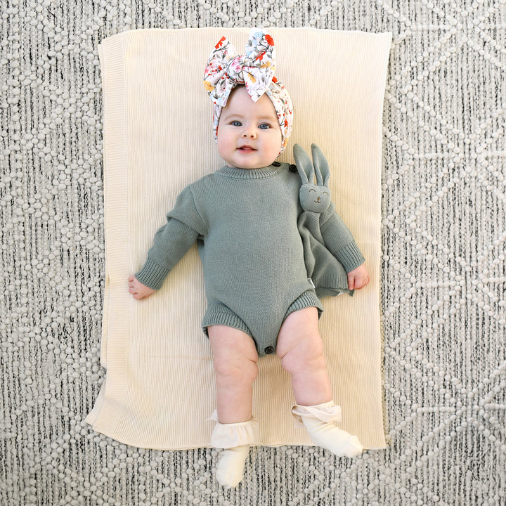 Eucalyptus KNIT BUBBLE - Gigi and Max