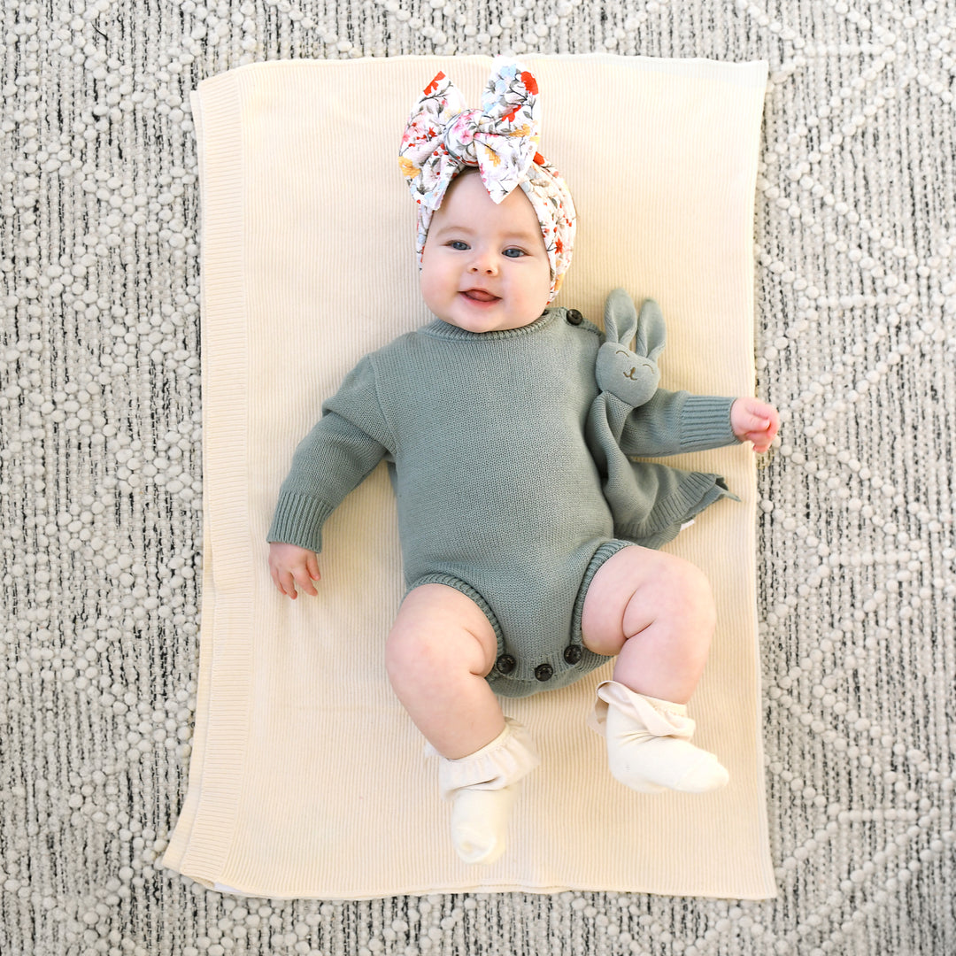 Eucalyptus KNIT BUBBLE - Gigi and Max