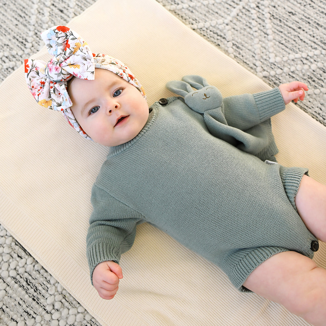 Eucalyptus KNIT BUBBLE - Gigi and Max