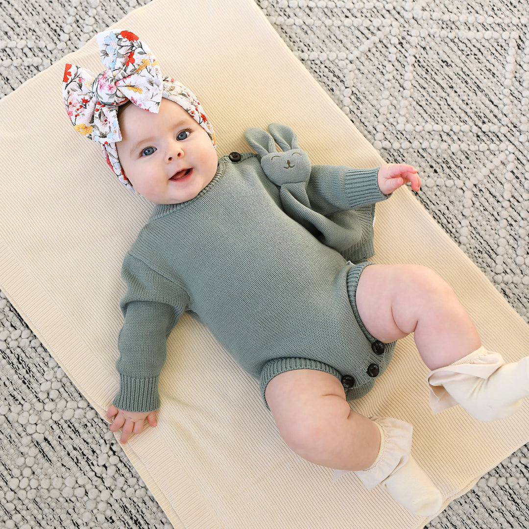 Eucalyptus KNIT BUBBLE - Gigi and Max