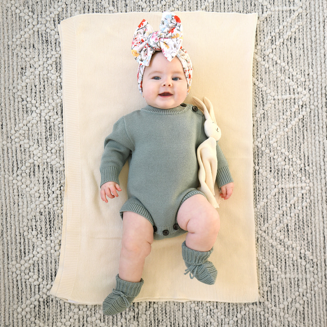 Eucalyptus KNIT BUBBLE - Gigi and Max