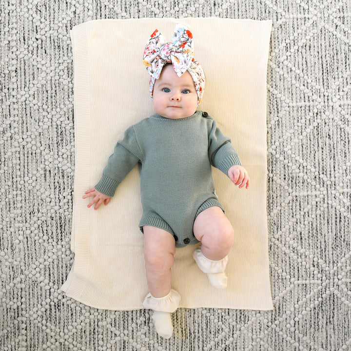 Eucalyptus KNIT BUBBLE - Gigi and Max