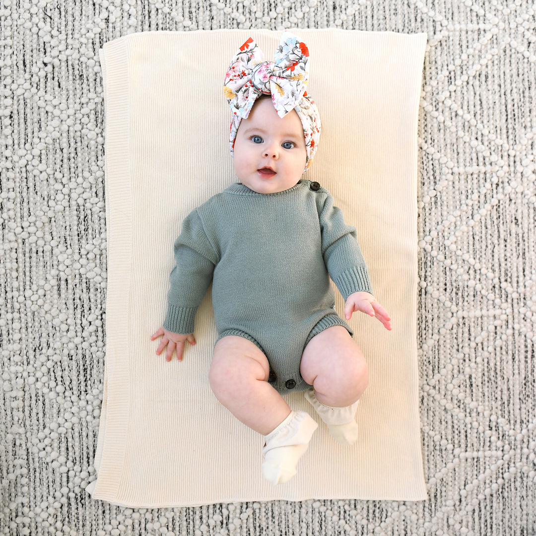 Eucalyptus KNIT BUBBLE - Gigi and Max