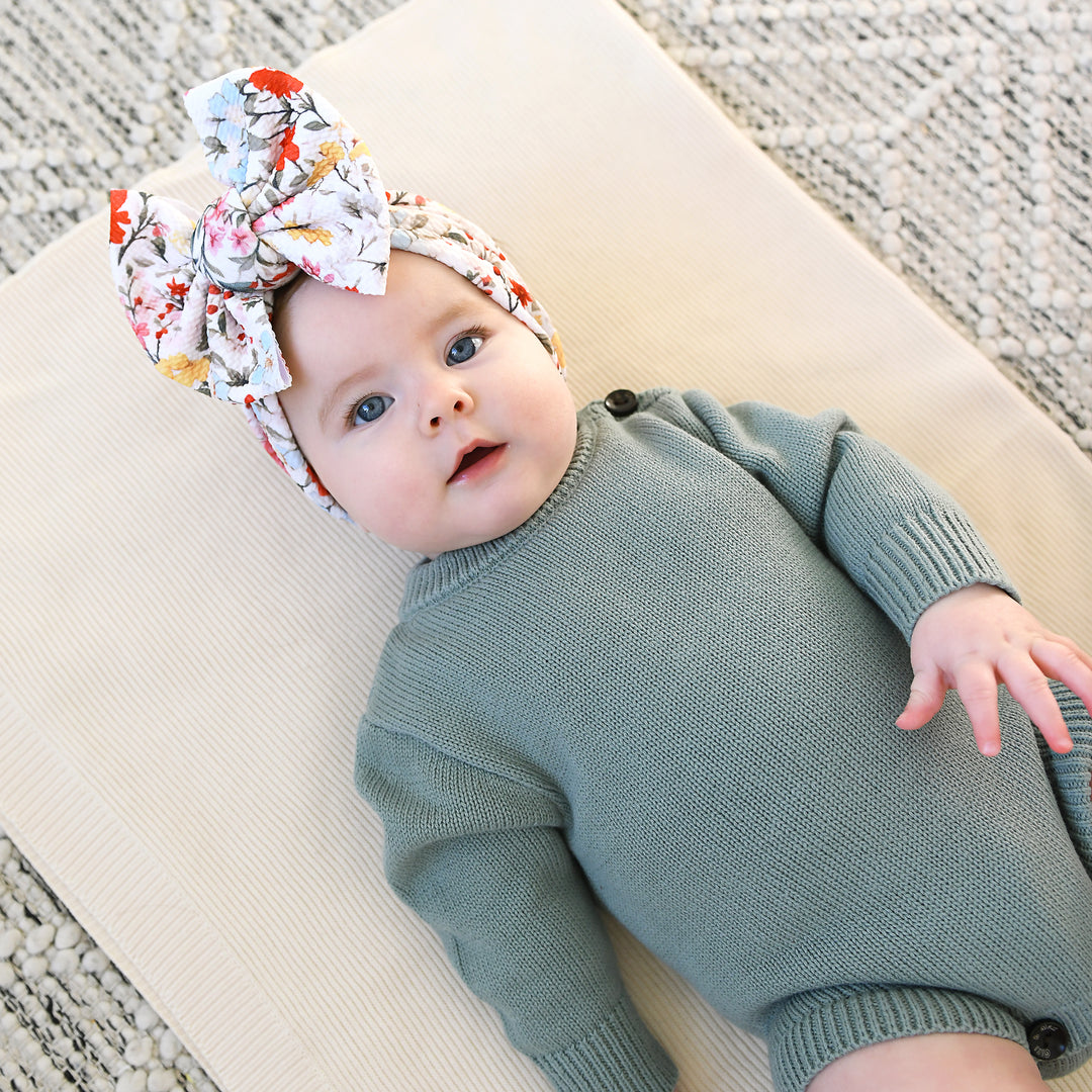 Eucalyptus KNIT BUBBLE - Gigi and Max