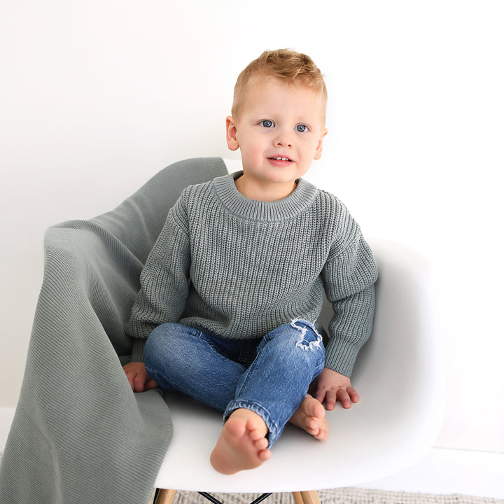Eucalyptus SWEATER - Gigi and Max