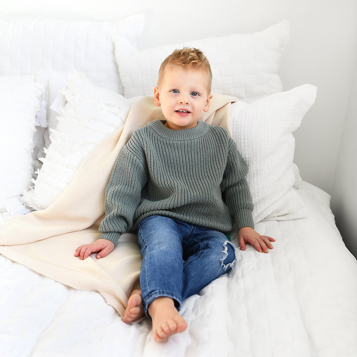 Eucalyptus SWEATER - Gigi and Max