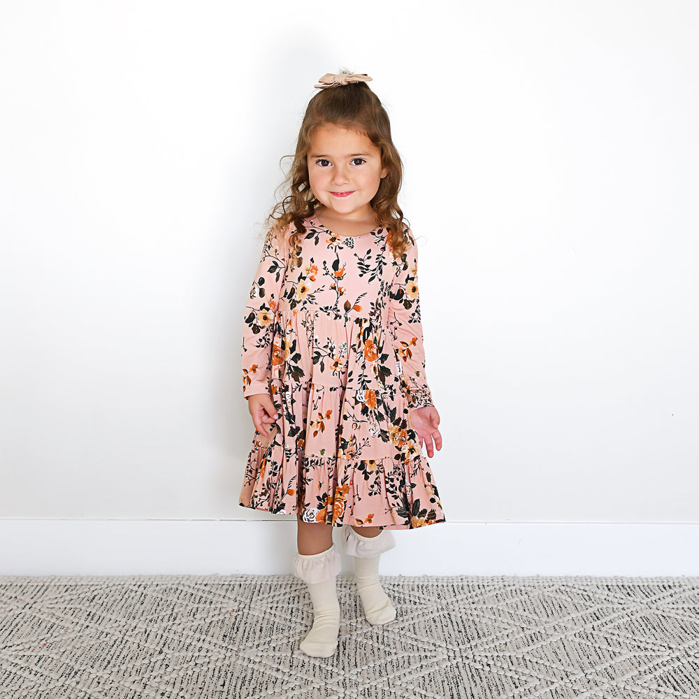 Flora Light Pink SWING DRESS 2t/3t Flora Light Pink SWING DRESS 2t/3t