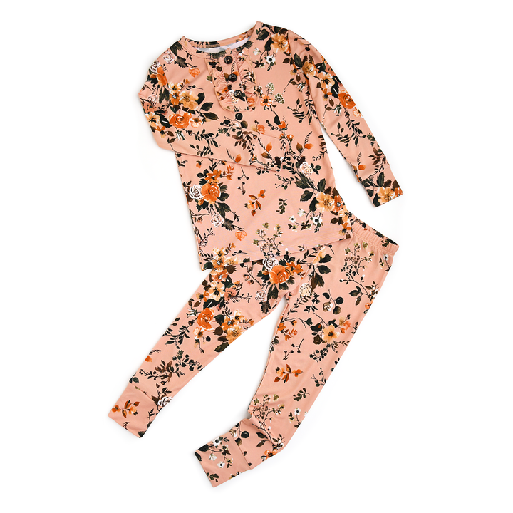 Flora Light Pink RUFFLE TWO PIECE - Gigi and Max