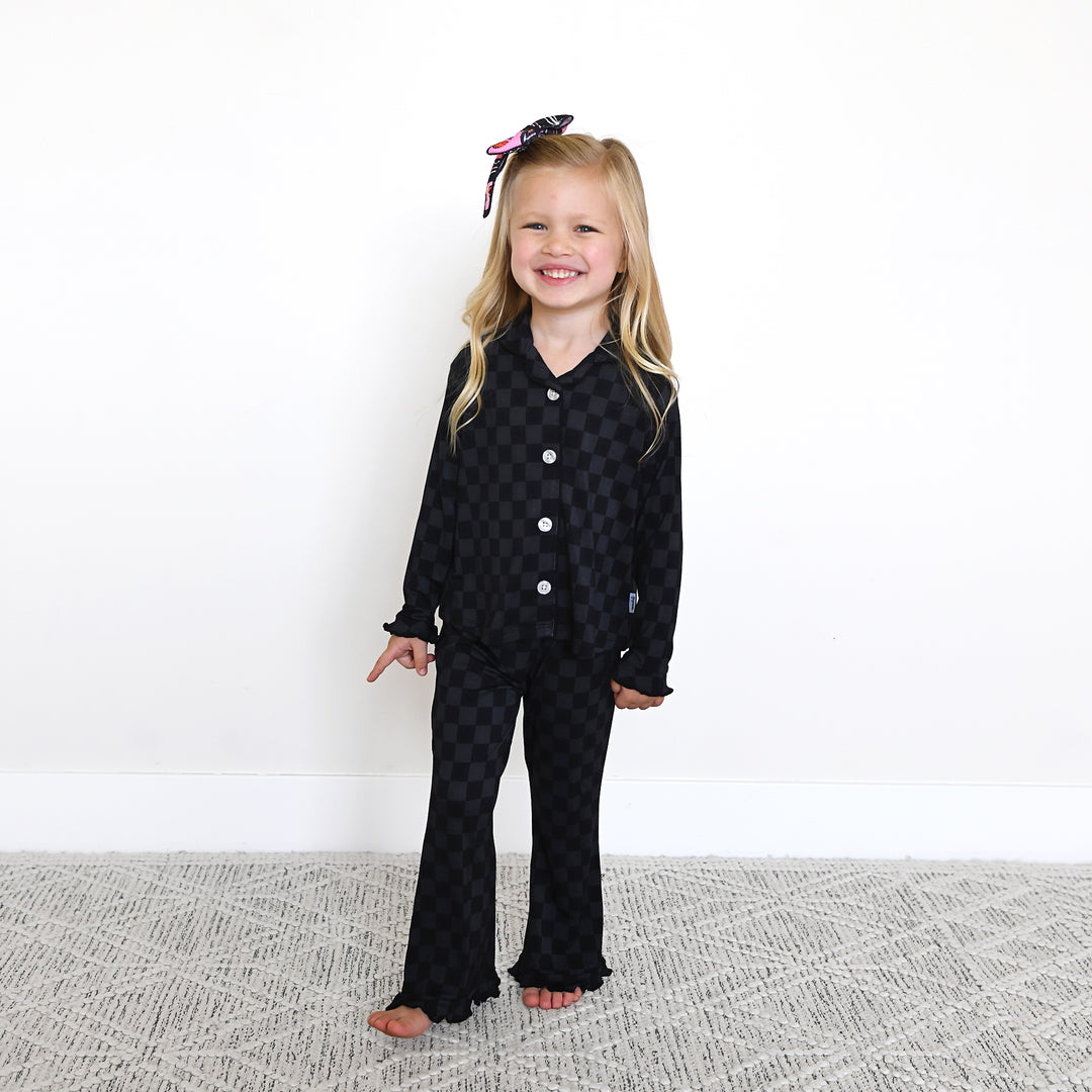 Frankie KIDS RUFFLE LOUNGE SET