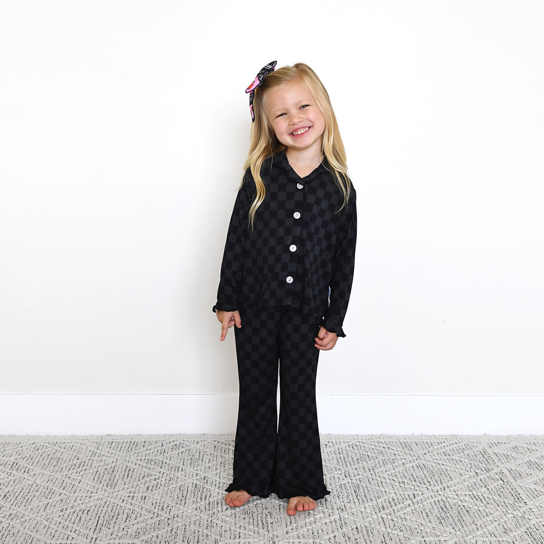 Frankie KIDS RUFFLE LOUNGE SET