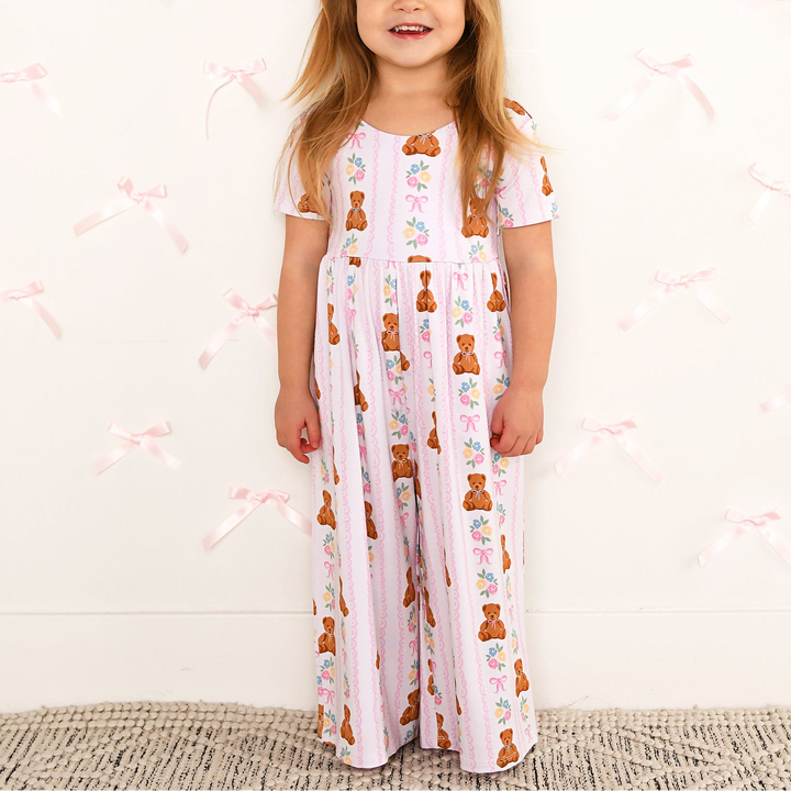 Gillian WIDE LEG ROMPER - Gigi and Max