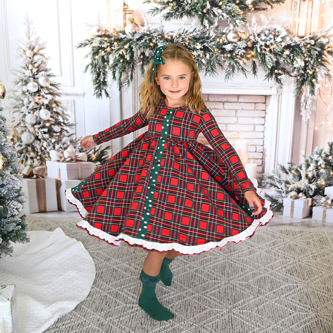 Holland BUTTON DRESS - Gigi and Max