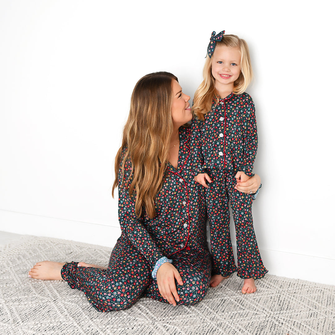 Isabelle WOMENS RUFFLE LOUNGE SET - Gigi and Max