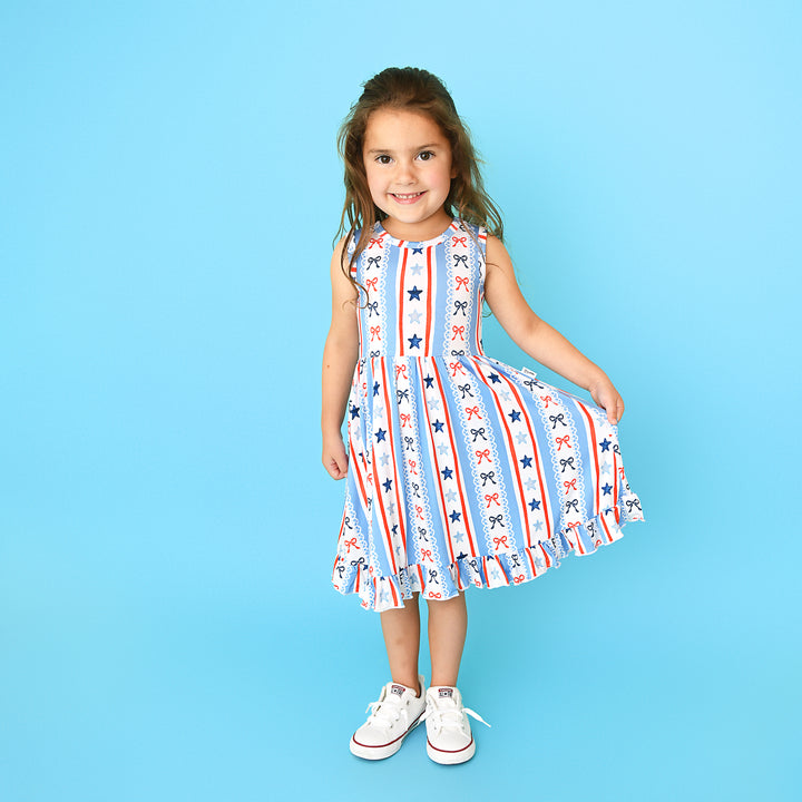 Jackie TANK TWIRL DRESS - Gigi and Max
