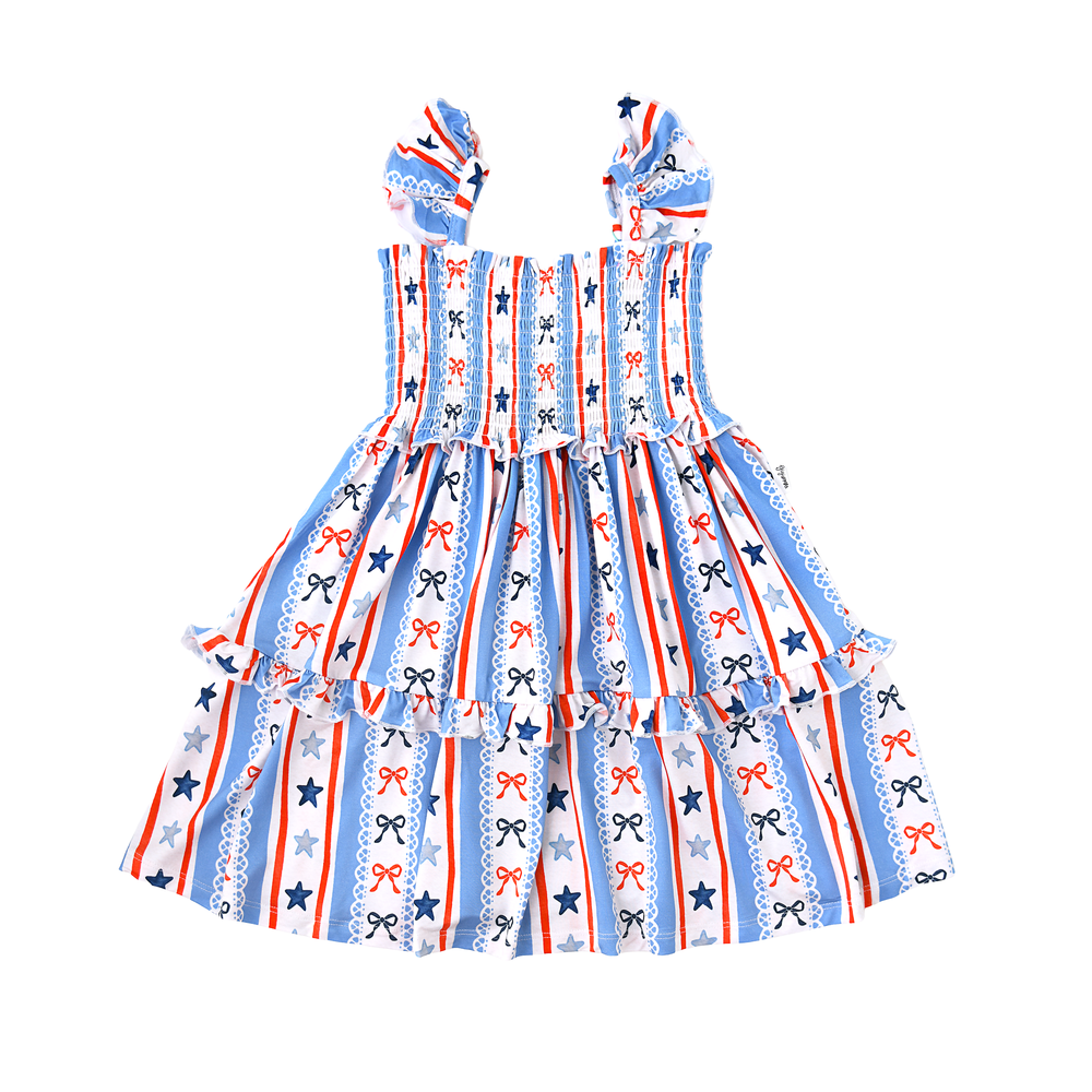 Jackie SMOCKED DRESS - Gigi and Max