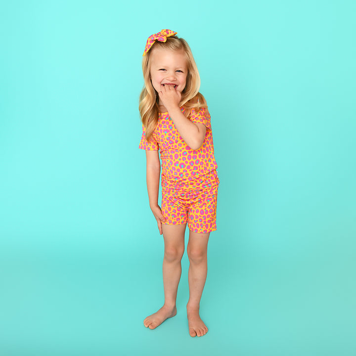 Kelly Leopard TWO PIECE - SHORTS - Gigi and Max