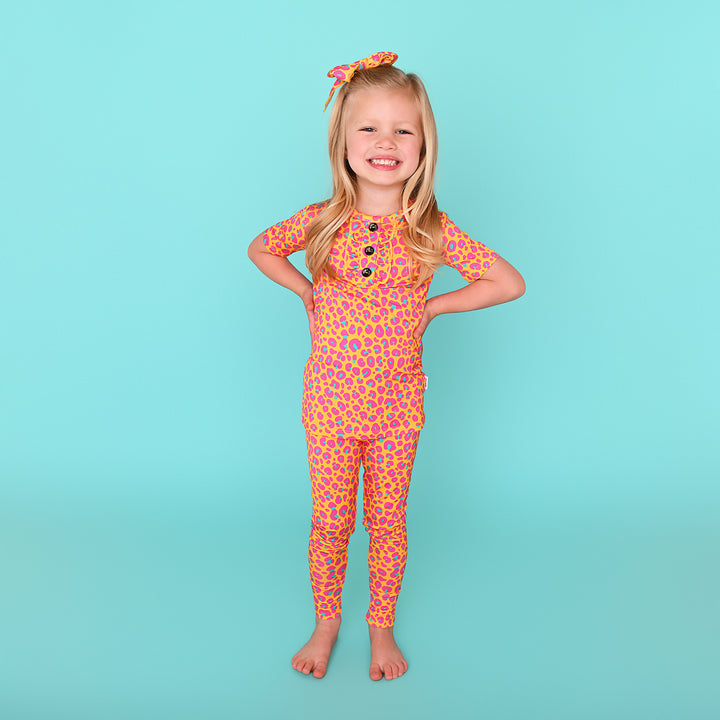 Kelly Leopard RUFFLE TWO PIECE - Gigi and Max