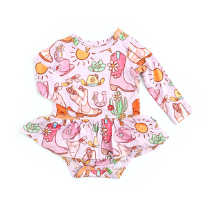 Lainey Pink Western TUTU - Gigi and Max