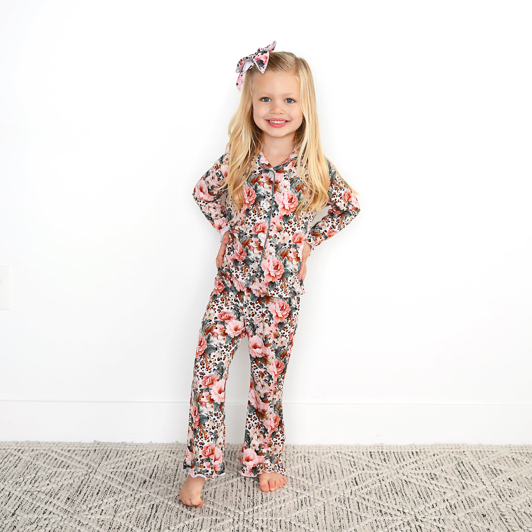 Laura KIDS RUFFLE LOUNGE SET - Gigi and Max