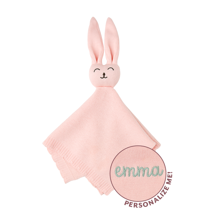 Light Pink KNIT BUNNY LOVEY
