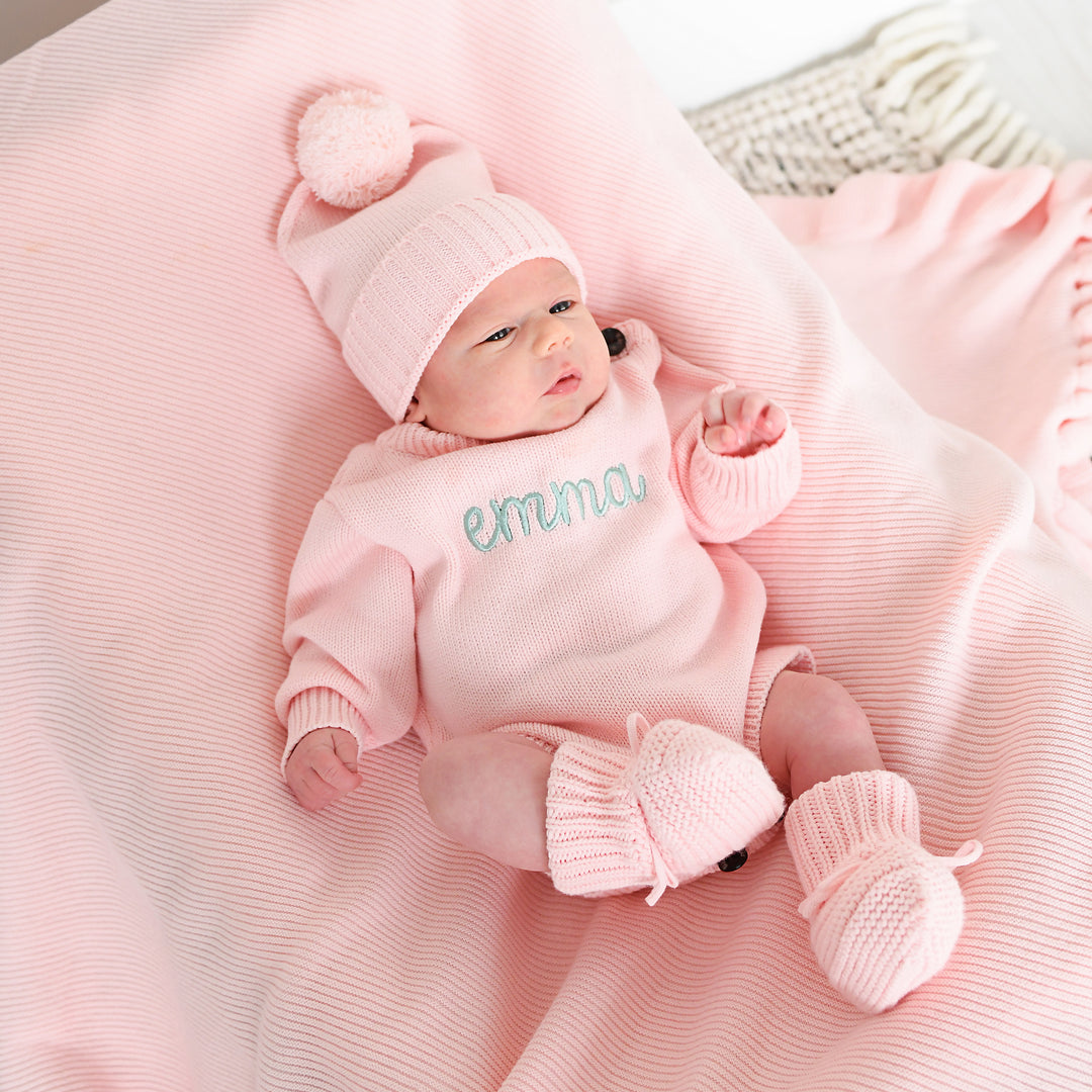 Light Pink KNIT BUBBLE