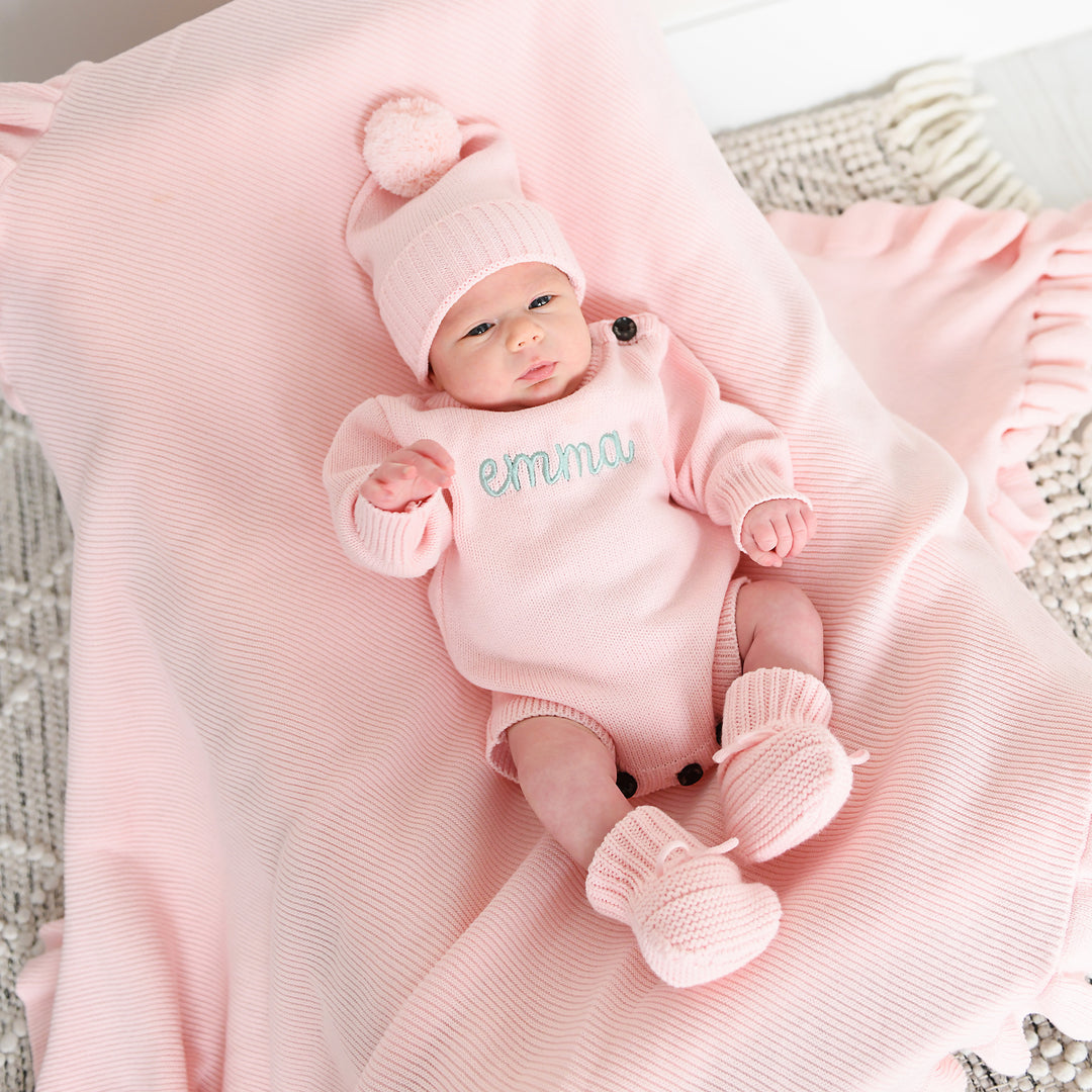 Light Pink KNIT BUBBLE