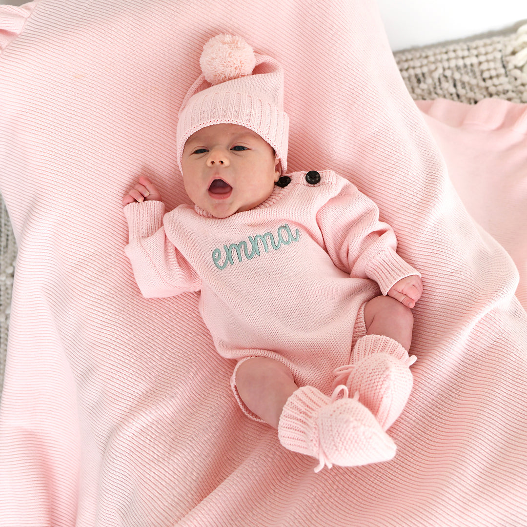 Light Pink KNIT BUBBLE