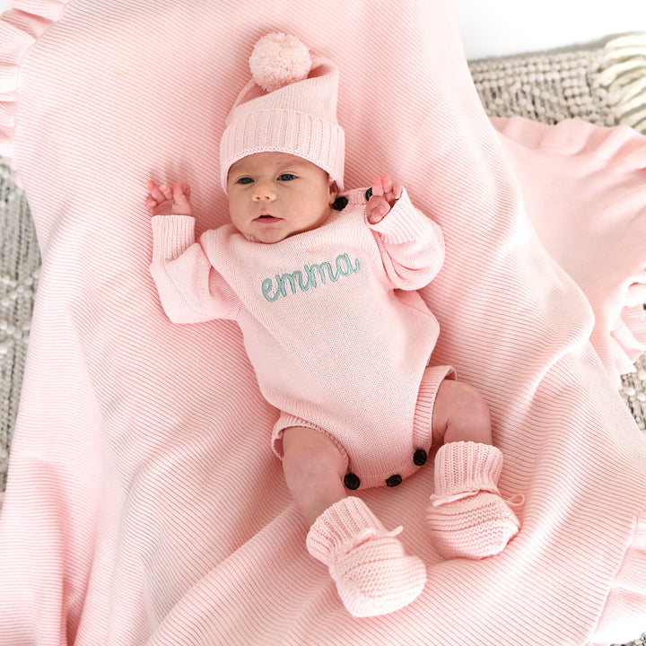 Light Pink KNIT BUBBLE